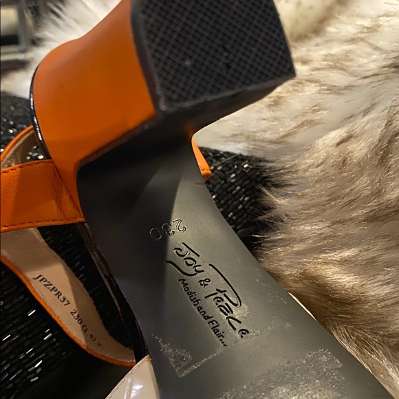 Brand New ✨Leather Sandal High Heels ✨ Brand “ Joy&Peace” ✨Size 6.5 - Picture 15 of 16